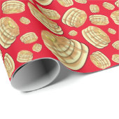 パンケーキ誕生日パーティー ラッピングペーパー (ロールコーナー)