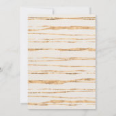 パンケーキ誕生日招待状 招待状 (裏面)