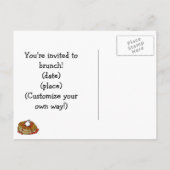 パンケーキ！ インビテーションポストカード (裏面)