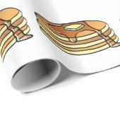 パンケーキ-ギフト用包装紙の紙 ラッピングペーパー (ロールコーナー)