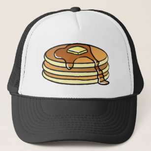 パンケーキ-トラック運転手の帽子 キャップ