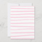 パンケーキ&パジャマ誕生日パーティーの招待状 招待状 (裏面)