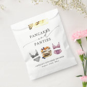 パンケーキ＆パンティーズのブライズシャワー フェイバーバッグ (封をした状態)