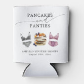 パンケーキ&パンティーズのブライズシャワー 缶クーラー (正面)