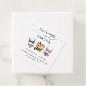 パンケーキ＆パンティー ブライダルシャワー フェイバータグ (インサイチュ)