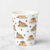 パンケーキ ベリー 朝食 ブランシュ 紙コップ (裏面)