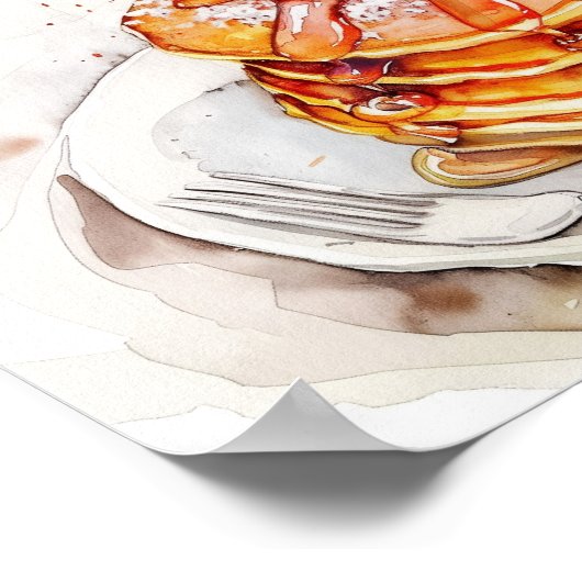 パンケーキ ポスター (角)