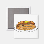 パンケーキ マグネット (正面/裏面)