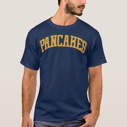 パンケーキ(リクエストにより) Tシャツ (正面)