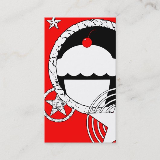 パンケーキ 名刺 (正面)