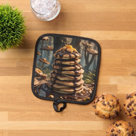 パンケーキ 鍋敷き (トップダウン)