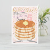 パンケーズアンドパジャマススレポバー誕生日招待状 招待状 (スタンド正面)