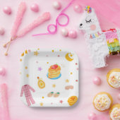 パンケーズアンドパジャマスバースデーパーティー紙プレート ペーパープレート (パーティー)