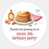 パンケーズアンドパジャマスブレックファーストパーティー ラウンドシール (正面)