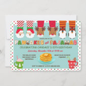 パンケーズアンドパジャマスホリデイ招待状 招待状 (正面)