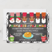 パンケーズアンドパジャマスホリデイ招待状 招待状 (正面)