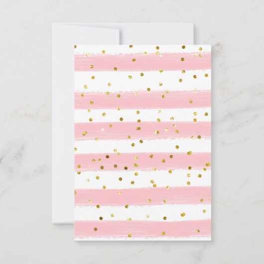 パンケーズアンドパジャマパーティー誕生日招待状 招待状 (裏面)