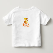 パンケ得ーキ？幼児用ティーシャツ トドラーTシャツ (裏面)
