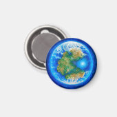 パンゲアとテティス海 マグネット (正面/裏面)