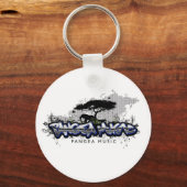 パンゲアミュージックロゴ3 Keychain キーホルダー (正面)