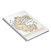 パンゲア世界地図の再編おもしろい地質学Gi ノートブック (右側)