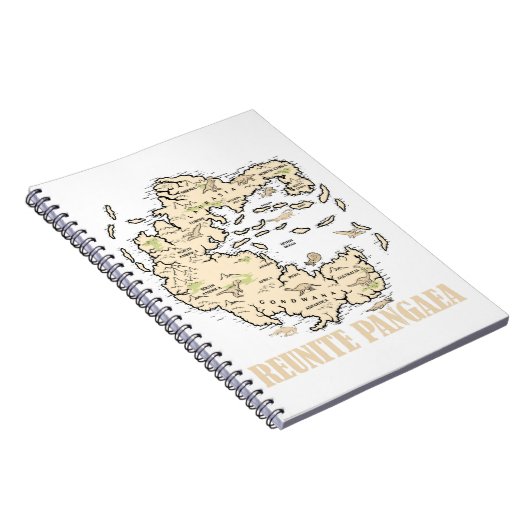 パンゲア世界地図の再編おもしろい地質学Gi ノートブック (右側)