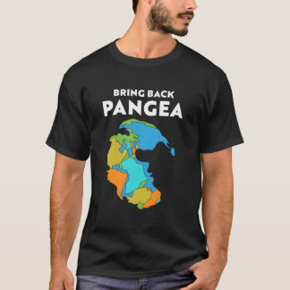 パンゲア大陸再会 地理学と地質学 Tシャツ
