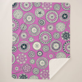 パンゲオマゼンタ シェルパブランケット