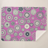 パンゲオマゼンタ シェルパブランケット (正面(横))