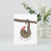 パンゴつるリンハガキ ポストカード (スタンド正面)