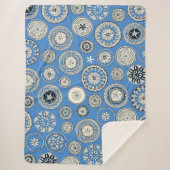 パンゴブルー シェルパブランケット (正面)