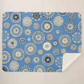 パンゴブルー シェルパブランケット (正面(横))