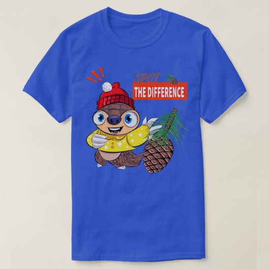 パンゴリンとピネコン Tシャツ (デザイン正面)