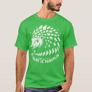 パンゴリンと申す Tシャツ