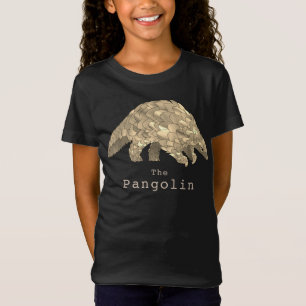 パンゴリンの絶滅危惧動物野生生物活動アート Tシャツ