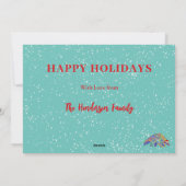 パンゴリンクリスマスカスタム シーズンカード (裏面)