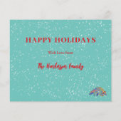 パンゴリンサンタかわいい絶滅危惧種予算 (裏面)