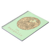 パンゴリン絶滅の危機に瀕した動物の権利のグリーンアクティビズム ノートブック (左側)