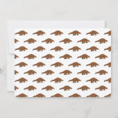 パンゴリン誕生日招待状 案内状 (裏面)