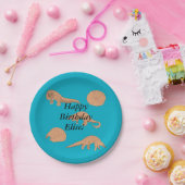 パンゴリン誕生日 ペーパープレート (パーティー)