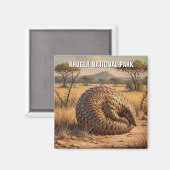 パンゴリンKruger国立公園南アフリカ マグネット (正面/裏面)