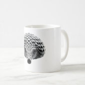 パンゴリンLove Tシャツ – 絶滅危惧種保護 コーヒーマグカップ (正面右)