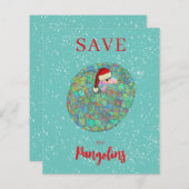 パンゴ救リンズスローガンパーソナライズされた予算 (正面/裏面)