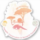 パンゴ救リンズ限定版ステッカー シール (正面)