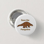 パンゴ救リンピンの背部 缶バッジ (正面&裏面)