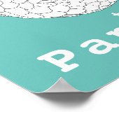 パンゴ救リン絶滅危惧動物の野生動物芸術 ポスター (角)