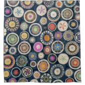 パンゴ曼荼羅エコー シャワーカーテン (正面)