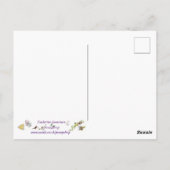 パンゴ転がリンアップシンプルスケッチ ポストカード (裏面)