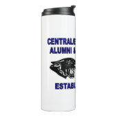 パンサーとトレンドEWホワイトサーマルタンブラー タンブラー (回転左)