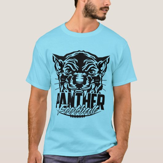 パンサーのフットボール Tシャツ (正面)